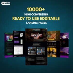 10000+ Readable and Editable Elementor Landing Pages Collection