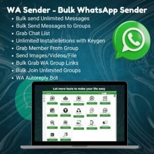 🚀 WA Sender– WhatsApp Bulk Messaging & Automation Tool ‍and Tutorial Video