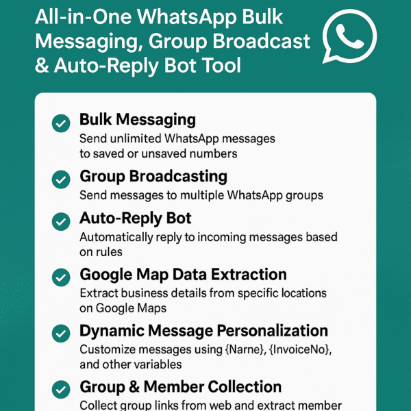 🚀 WA Sender– WhatsApp Bulk Messaging & Automation Tool ‍and Tutorial Video - Image 2